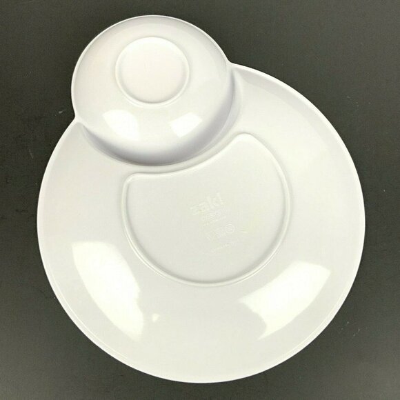 Hello Kitty Divided Plate Zak Designs Pink Plaid Dipping Well Plastic 2011 - Picture 5 of 6